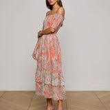 L'AGENCE - Oriel Off-The-Shoulder Dress