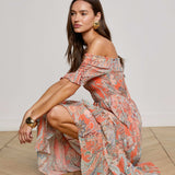 L'AGENCE - Oriel Off-The-Shoulder Dress