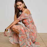 L'AGENCE - Oriel Off-The-Shoulder Dress