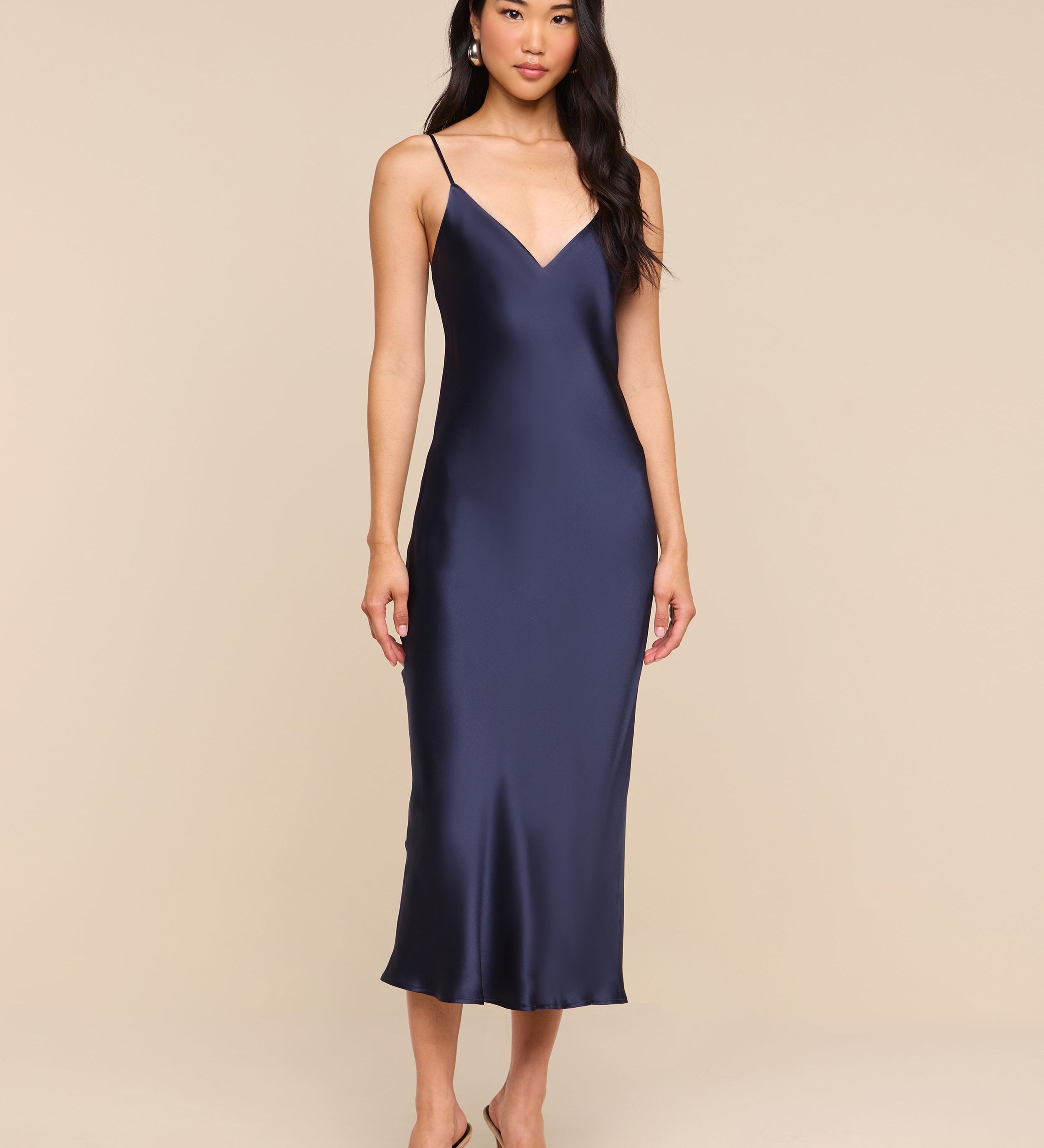 L'AGENCE - Seridie Silk Slip Dress