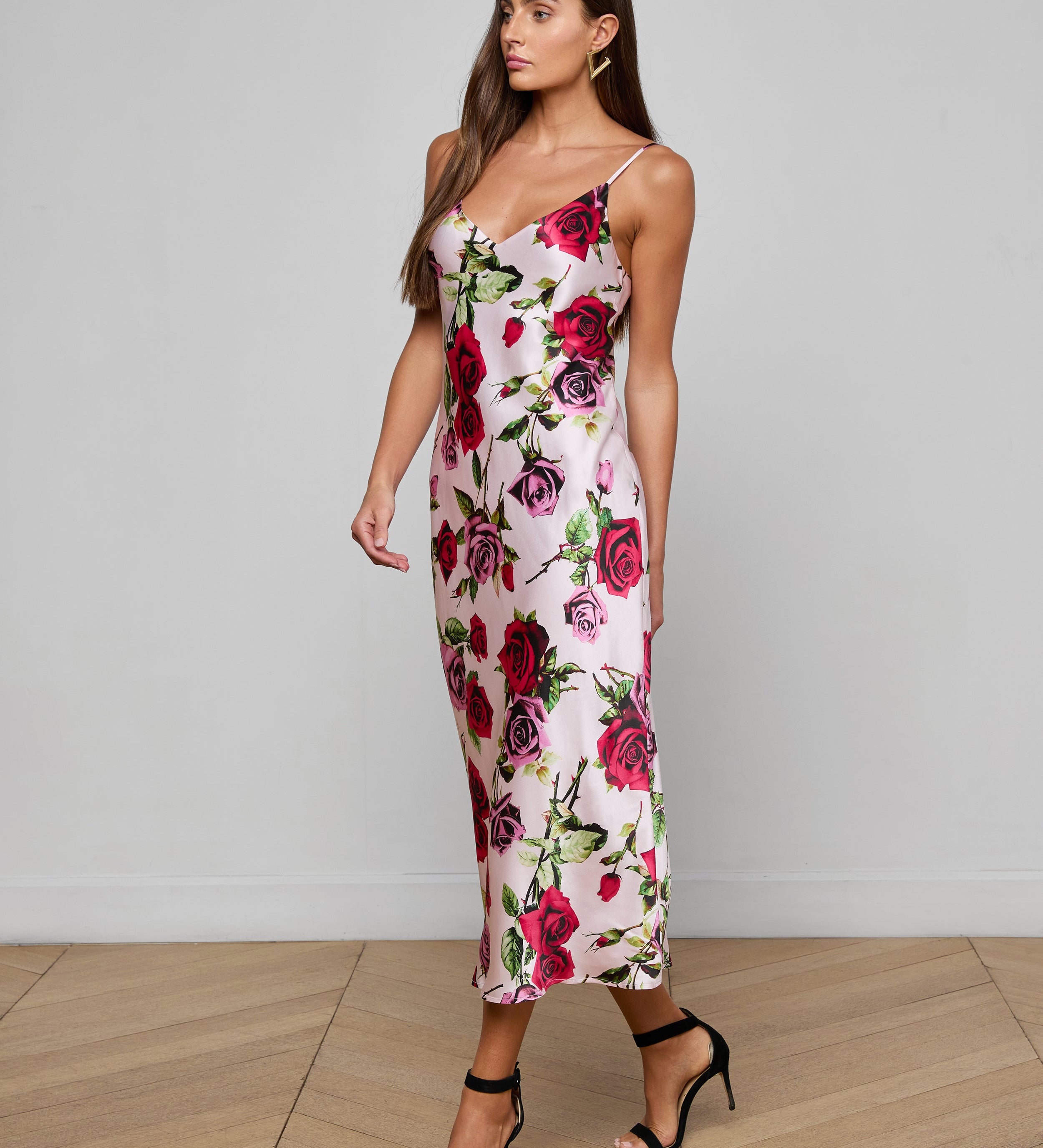 L'AGENCE - Seridie Silk Slip Dress