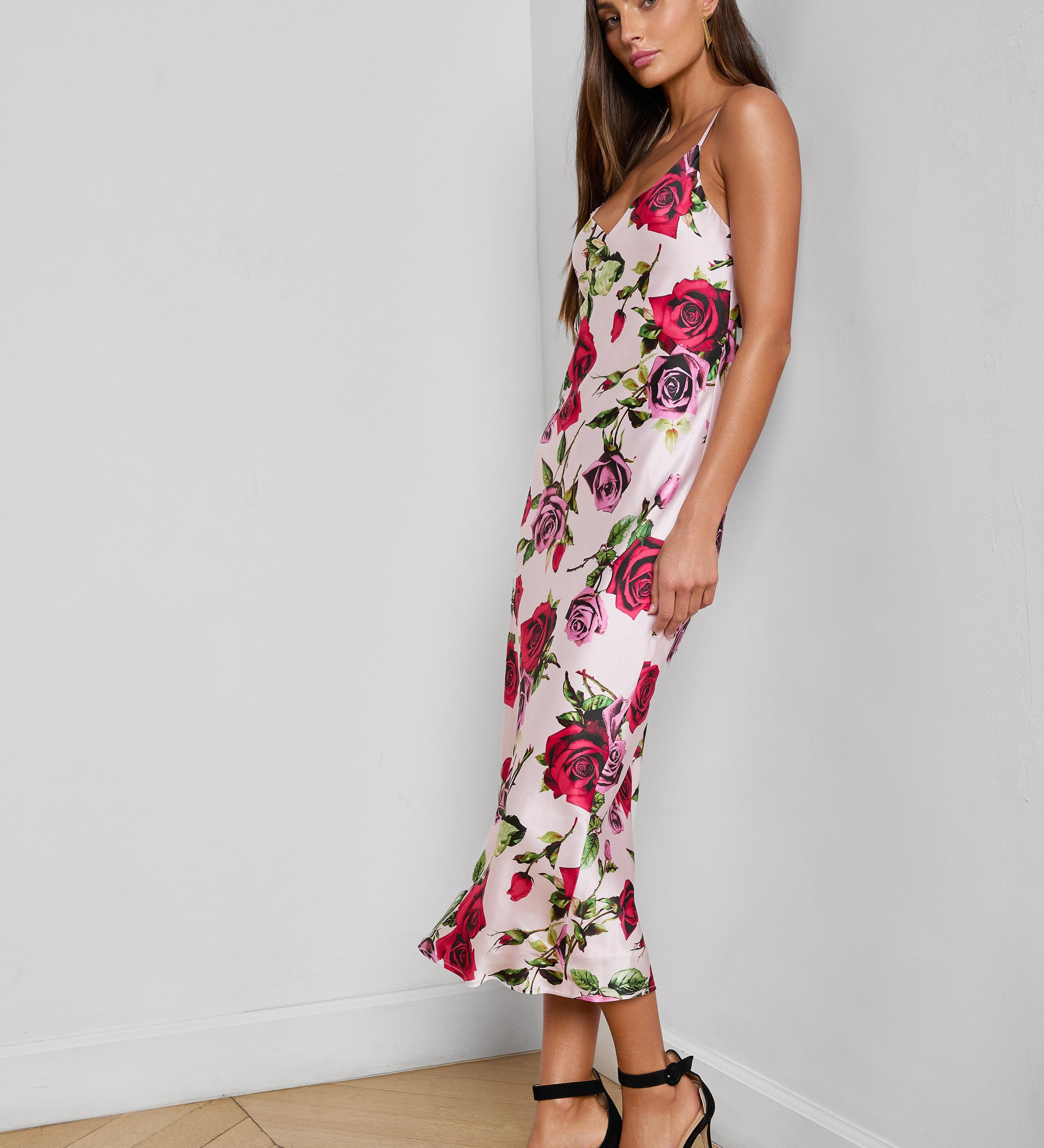 L'AGENCE - Seridie Silk Slip Dress