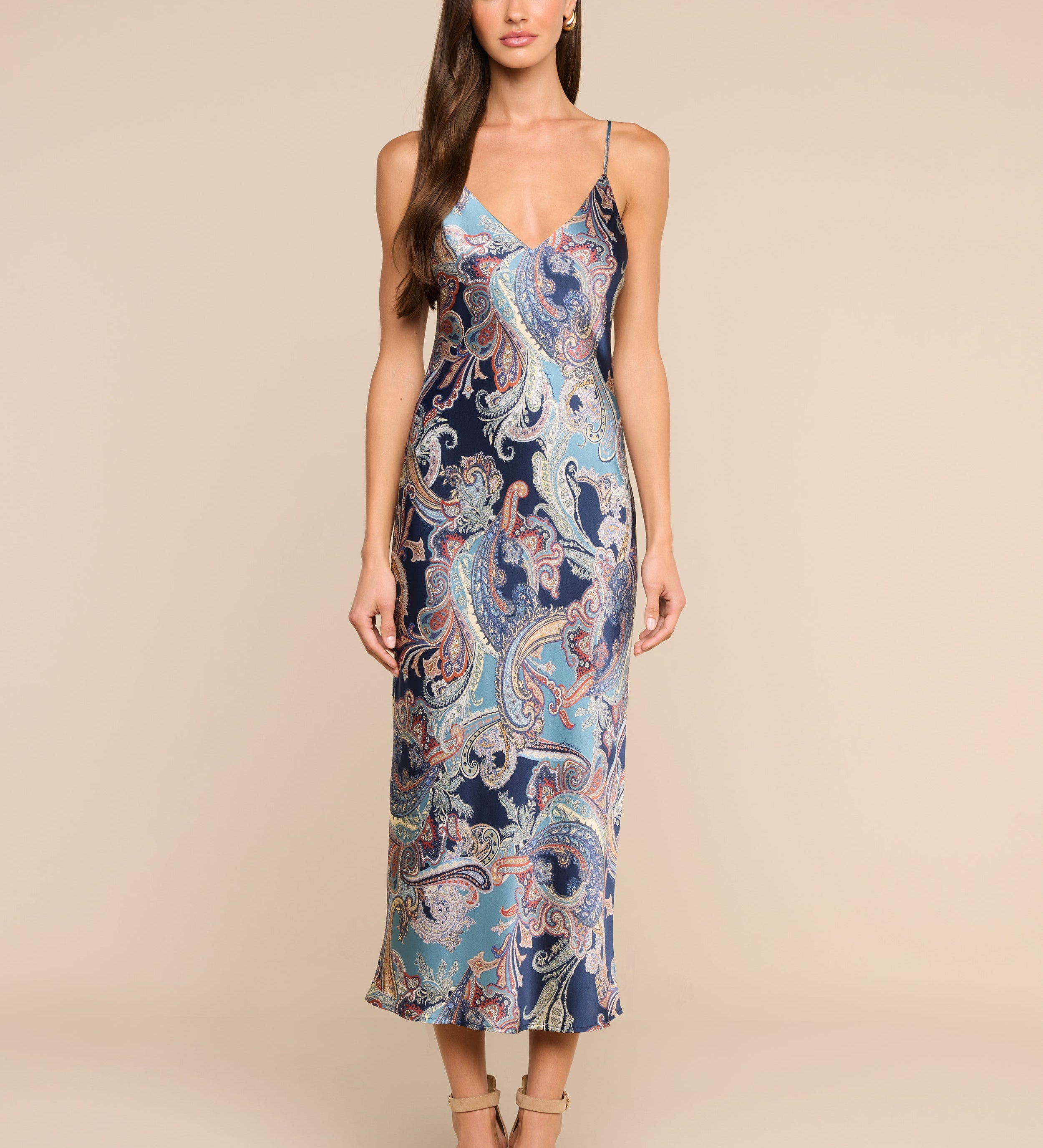 L'AGENCE - Seridie Silk Slip Dress