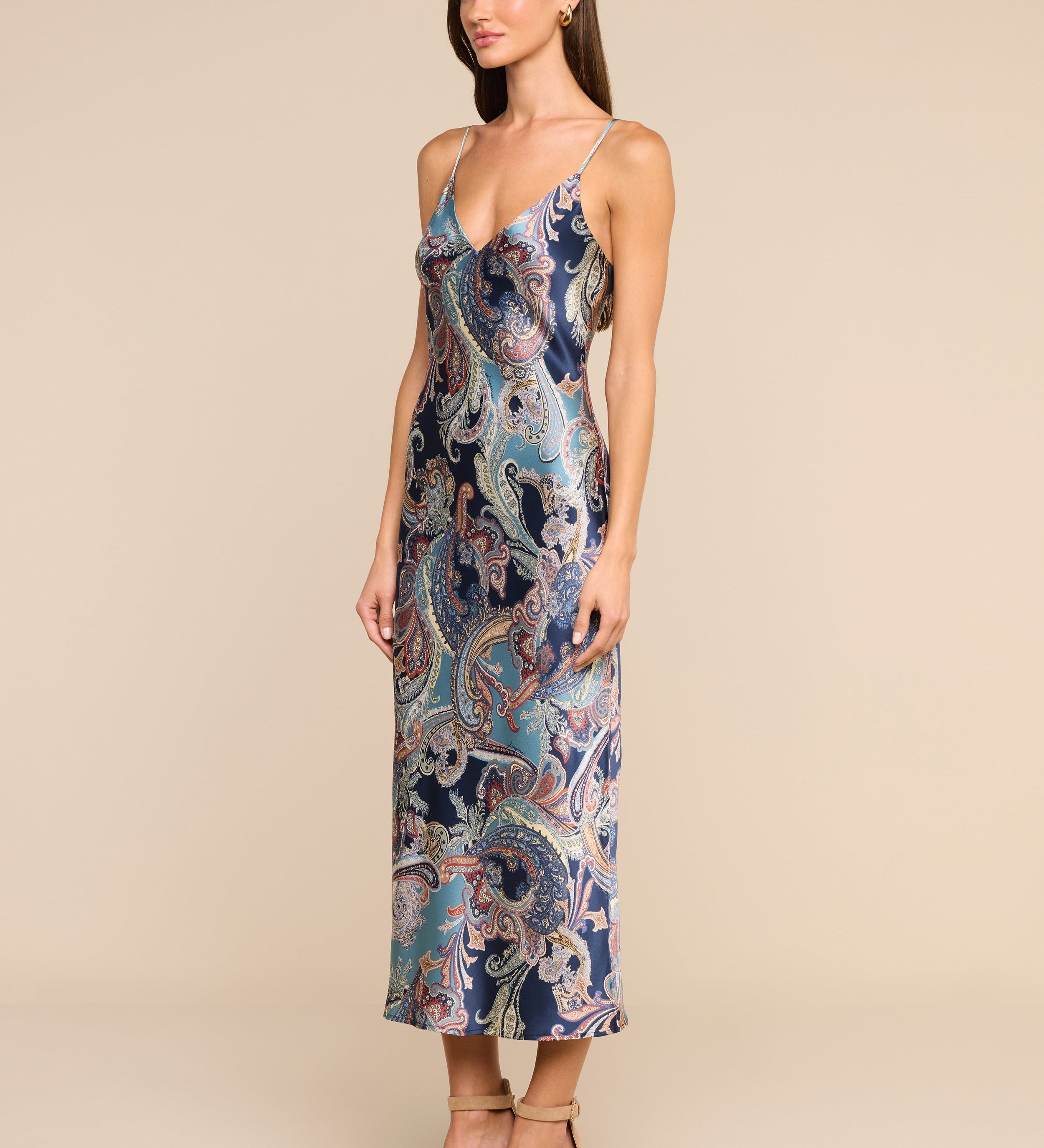 L'AGENCE - Seridie Silk Slip Dress