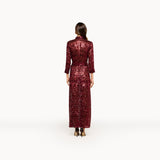 L'AGENCE - Cameron Sequin Shirt Dress