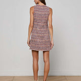 L'AGENCE - Florian Tweed Shift Dress