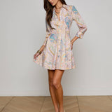 L'AGENCE - Meadow Mini Shirt Dress