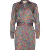 L'AGENCE - Demie Linen-Blend Shirt Dress