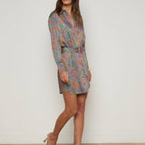 L'AGENCE - Demie Linen-Blend Shirt Dress