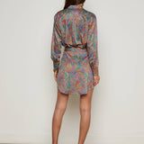 L'AGENCE - Demie Linen-Blend Shirt Dress