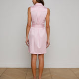L'AGENCE - Noam Poplin Shirt Dress