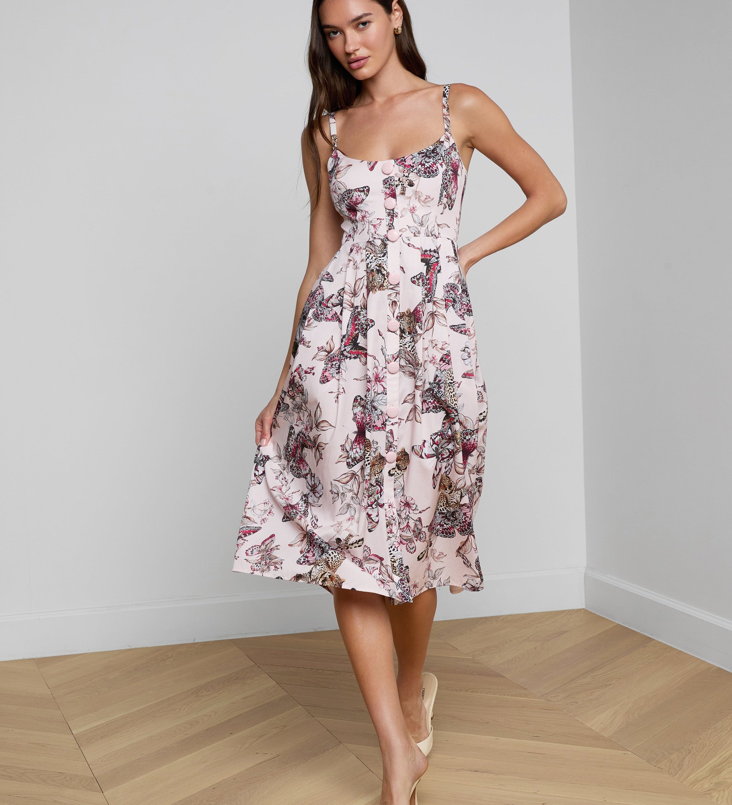 L'AGENCE - Reanne Midi Dress