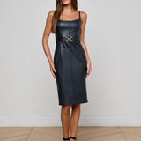 L'AGENCE - Halia Vegan Leather Dress