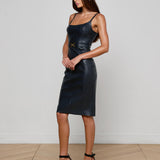 L'AGENCE - Halia Vegan Leather Dress