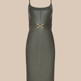 L'AGENCE - Halia Vegan Leather Dress