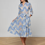 L'AGENCE - Ralphie Lace Midi Dress