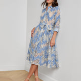 L'AGENCE - Ralphie Lace Midi Dress