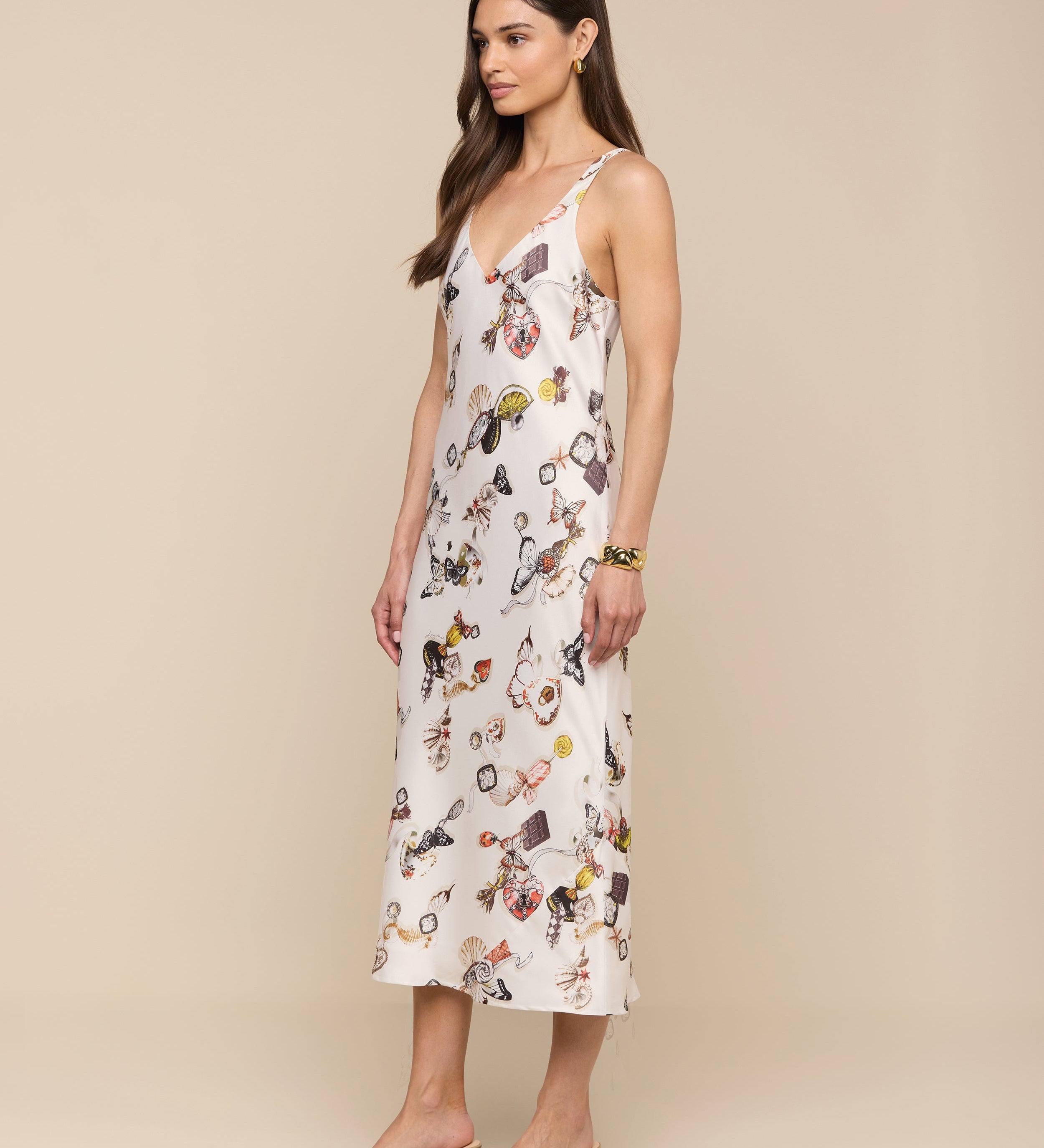 L'AGENCE - Anika Slip Dress