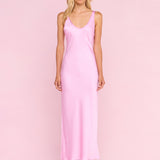 L'AGENCE - Akiya Satin Maxi Dress