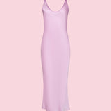 L'AGENCE - Akiya Satin Maxi Dress