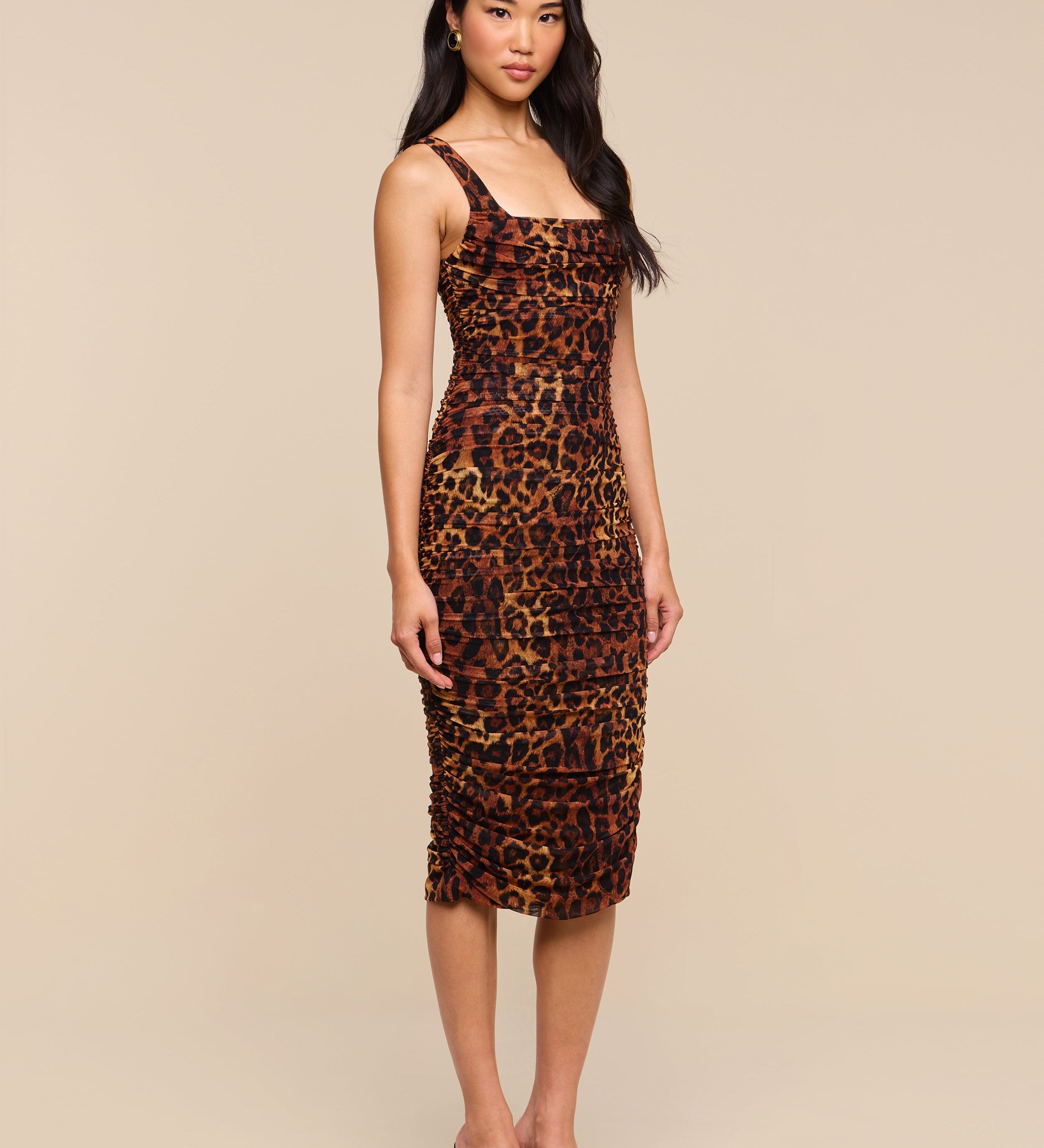 L'AGENCE - Anya Shirred Dress