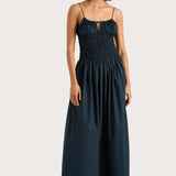 Faithfull - Claude Maxi Dress Navy - Final Sale