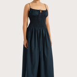 Faithfull - Claude Maxi Dress Navy - Final Sale
