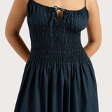 Faithfull - Claude Maxi Dress Navy - Final Sale