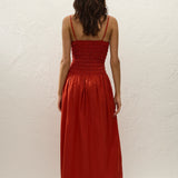 Faithfull - Araceli Maxi Dress Dusty Tomato