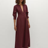 Faithfull - Asha Maxi Dress Bordeaux