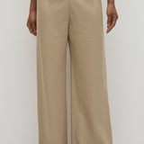 Faithfull - Selan Pant Pinstripe Fawn White