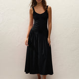 Faithfull - Olas Midi Dress Black
