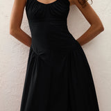 Faithfull - Olas Midi Dress Black