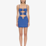 Christopher Esber - Bandana Ruched Orbit Mini Dress