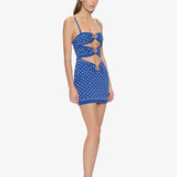 Christopher Esber - Bandana Ruched Orbit Mini Dress