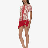Christopher Esber - Beach Glass Bubble Mini Skirt