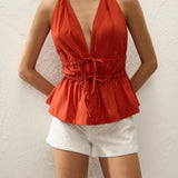 Faithfull - Ermita Top Dusty Tomato