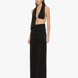 Christopher Esber - Silk Scarf Chain Bra Top
