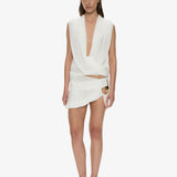Christopher Esber - Beach Glass Bubble Mini Skirt