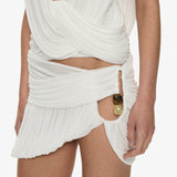 Christopher Esber - Beach Glass Bubble Mini Skirt