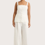 Faithfull - Corbiere Vest White