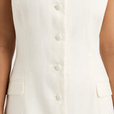 Faithfull - Jane Mini Dress White - Final Sale