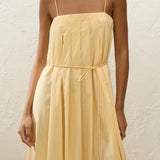 Faithfull - Lopez Midi Dress Banana