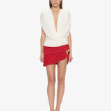 Christopher Esber - Beach Glass Bubble Mini Skirt