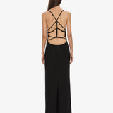 Christopher Esber - Apron Macrame Knot Back Dress