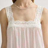 Posse - MARLOWE DRESS - CREAM & RED POLKA DOT