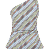 Faithfull - Aurora Top Agua Stripe Blue