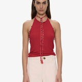 Christopher Esber - Beach Quartz Halter Tank