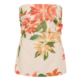 Faithfull - Eleanore Strapless Top Jardines Floral