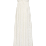 Faithfull - Etta Maxi Dress Bianca Broderie White